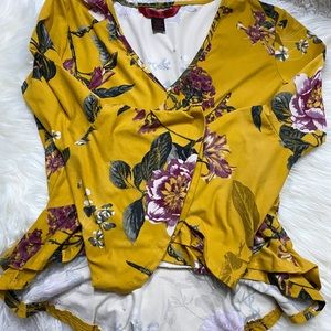 floral thin long sleeve